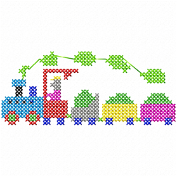 Cross Stitches Embroidery Design 6 Cross Stitches Embroidery Design 6